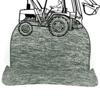 Aggressive Heather Trucker Snapback Cap Thumbnail