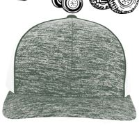 Aggressive Heather Trucker Snapback Cap Thumbnail