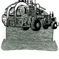 Aggressive Heather Trucker Snapback Cap Thumbnail