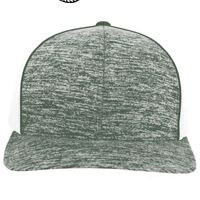 Aggressive Heather Trucker Snapback Cap Thumbnail
