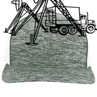 Aggressive Heather Trucker Snapback Cap Thumbnail