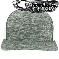 Aggressive Heather Trucker Snapback Cap Thumbnail