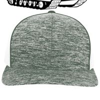 Aggressive Heather Trucker Snapback Cap Thumbnail