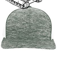Aggressive Heather Trucker Snapback Cap Thumbnail