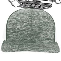 Aggressive Heather Trucker Snapback Cap Thumbnail