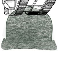 Aggressive Heather Trucker Snapback Cap Thumbnail