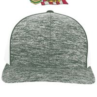 Aggressive Heather Trucker Snapback Cap Thumbnail
