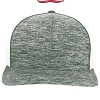 Aggressive Heather Trucker Snapback Cap Thumbnail