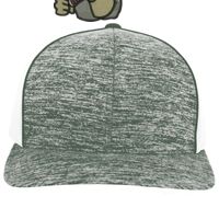 Aggressive Heather Trucker Snapback Cap Thumbnail