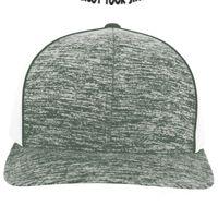 Aggressive Heather Trucker Snapback Cap Thumbnail