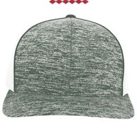 Aggressive Heather Trucker Snapback Cap Thumbnail