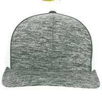 Aggressive Heather Trucker Snapback Cap Thumbnail