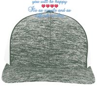 Aggressive Heather Trucker Snapback Cap Thumbnail