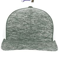 Aggressive Heather Trucker Snapback Cap Thumbnail
