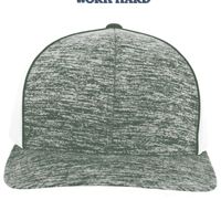 Aggressive Heather Trucker Snapback Cap Thumbnail