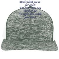 Aggressive Heather Trucker Snapback Cap Thumbnail