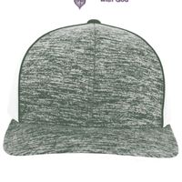 Aggressive Heather Trucker Snapback Cap Thumbnail