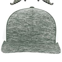 Aggressive Heather Trucker Snapback Cap Thumbnail