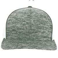Aggressive Heather Trucker Snapback Cap Thumbnail