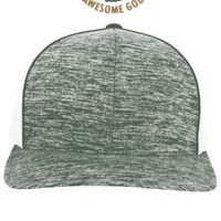 Aggressive Heather Trucker Snapback Cap Thumbnail