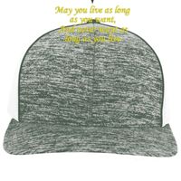 Aggressive Heather Trucker Snapback Cap Thumbnail