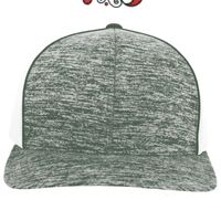 Aggressive Heather Trucker Snapback Cap Thumbnail