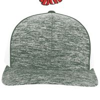 Aggressive Heather Trucker Snapback Cap Thumbnail