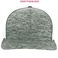 Aggressive Heather Trucker Snapback Cap Thumbnail