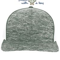 Aggressive Heather Trucker Snapback Cap Thumbnail