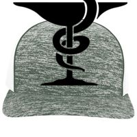 Aggressive Heather Trucker Snapback Cap Thumbnail