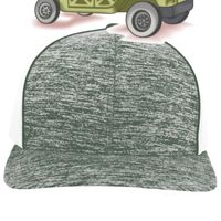Aggressive Heather Trucker Snapback Cap Thumbnail