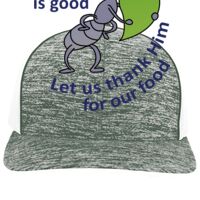 Aggressive Heather Trucker Snapback Cap Thumbnail