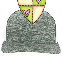 Aggressive Heather Trucker Snapback Cap Thumbnail