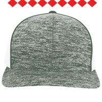 Aggressive Heather Trucker Snapback Cap Thumbnail