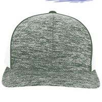 Aggressive Heather Trucker Snapback Cap Thumbnail
