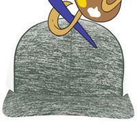 Aggressive Heather Trucker Snapback Cap Thumbnail