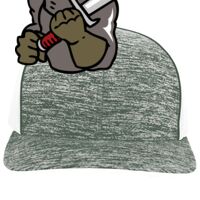 Aggressive Heather Trucker Snapback Cap Thumbnail