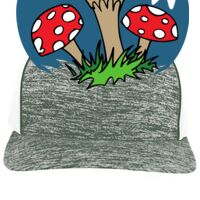 Aggressive Heather Trucker Snapback Cap Thumbnail