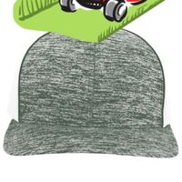 Aggressive Heather Trucker Snapback Cap Thumbnail