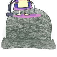 Aggressive Heather Trucker Snapback Cap Thumbnail