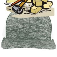 Aggressive Heather Trucker Snapback Cap Thumbnail