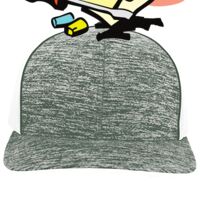 Aggressive Heather Trucker Snapback Cap Thumbnail