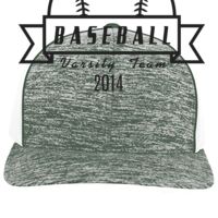 Aggressive Heather Trucker Snapback Cap Thumbnail