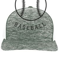 Aggressive Heather Trucker Snapback Cap Thumbnail