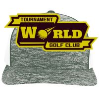 Aggressive Heather Trucker Snapback Cap Thumbnail