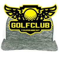 Aggressive Heather Trucker Snapback Cap Thumbnail