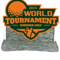 Aggressive Heather Trucker Snapback Cap Thumbnail