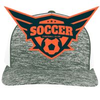 Aggressive Heather Trucker Snapback Cap Thumbnail