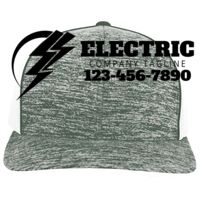 Aggressive Heather Trucker Snapback Cap Thumbnail