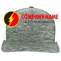 Aggressive Heather Trucker Snapback Cap Thumbnail